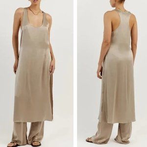 DISSH Tan Sleeveless Tunic Top